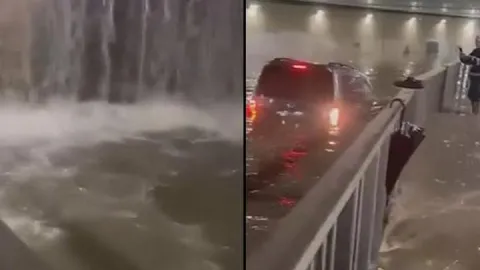 SON DAKİKA... İstanbul'da sağanak etkili oldu! Yollar göle döndü