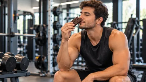 Spor yapmadan önce çikolata koklayın çağrısı yapıldı
