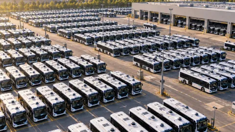 Sürücüsüz otobüsler için düğmeye bastılar: 500 tanesi trafiğe çıkacak