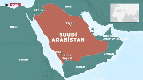 Suudi Arabistan'ın Hamis Muşayt kentinde erken uyarı sistemi devreye girdi