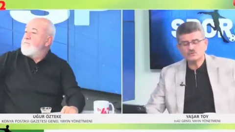 Taraftar stüdyoyu bastı canlı yayında neye uğradıklarını şaşırdılar