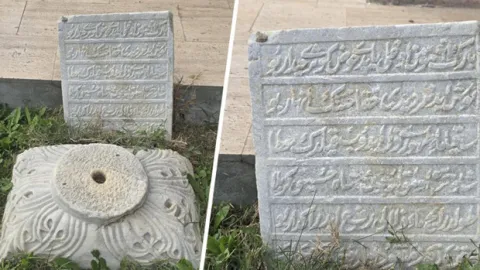 Tekirdağ'da 1813 yılına tarihlenen mezar taşı kitabesi bulundu