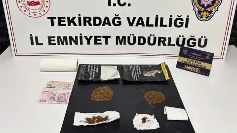 Tekirdağ’da uyuşturucu operasyonu: 45 şüpheli tutuklandı