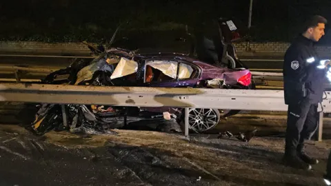 TEM Otoyolu'nda feci kaza: 1 ölü, 2 yaralı