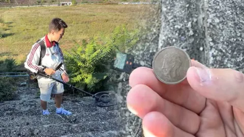 Terk edilmiş stadyumda altın aradı: Tek bir şartı vardı