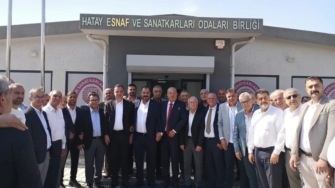 TESK Hatay Temsilcisi Yılmaz'a Görkemli Karşılama