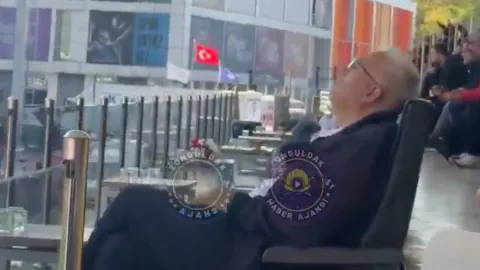 TFF gözlemcisi tribünde uyuyakaldı! Türkiye Kupası maçında pes dedirten görüntüler