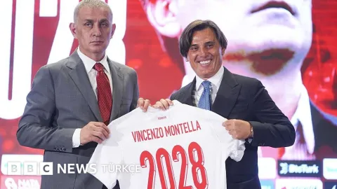 TFF'de Hacıosmanoğlu devam ediyor, Vincenzo Montella ile yollar ayrıldı