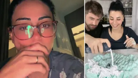 TikTok’ta slime karıştırıp binlerce lira topluyorlar