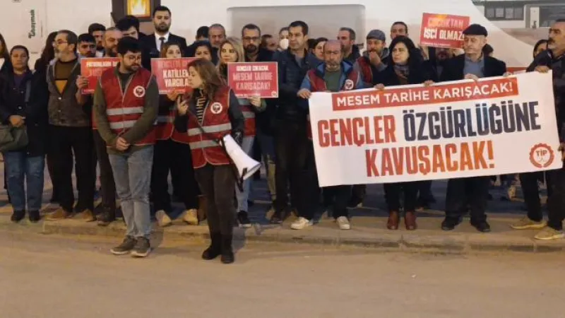 TİP'Lİ ÖĞRENCİLER MEYDANLARDA: MESEM KAPATILSIN