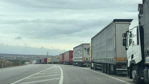 Tır sürücülerinin Schengen vizesi sorunlarına yakın takip