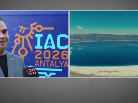 Dünya, uzayı Antalya’da konuşuyor! Sanayi ve Teknoloji Bakanı Mehmet Fatih Kacır CNN TÜRK'te: DÜNYADAKİ MARS: SALDA - fotoğraf 5