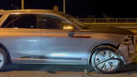 Trabzonspor kalecisi  Onana maç sonrası trafik kazası geçirdi