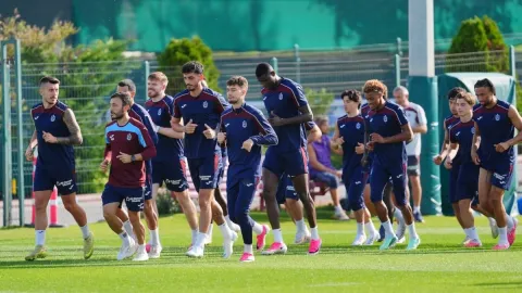 Trabzonspor KuPS hazırlıklarını sürdürdü