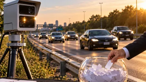 Trafik cezalarında kura dönemi: Radara yakalananların sadece bir kısmına ceza gidecek