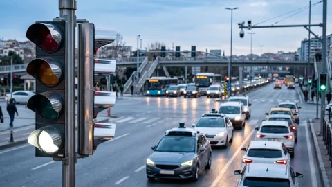 Trafik ışıklarına gelecek dördüncü renk belli oldu: İşte anlamı