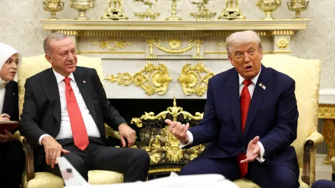 Trump: Erdoğan iyi dostum, büyük saygım var