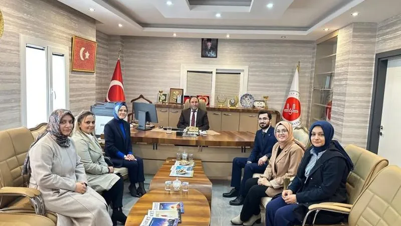TÜGVA GENÇLERİNDEN ZİYARET
