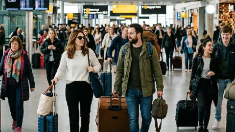 Turistler birden Türkiye’ye gelmeye başladı