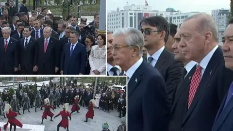 Türk Devletleri Parkı açılıyor | Cumhurbaşkanı Erdoğan ve TDT liderleri Beştepe’deki tören alanında