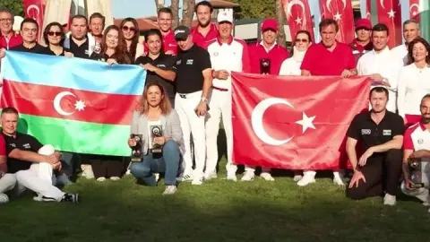 Türkiye ve Azerbaycanlı golfçüler Zafer Turnuvası’nda buluştu