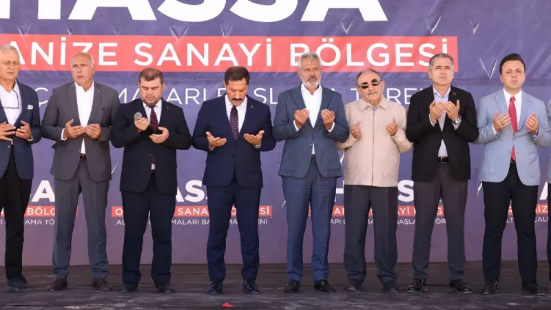 TÜRKİYE’NİN 3. BÜYÜK OSB’Sİ HASSA'DA