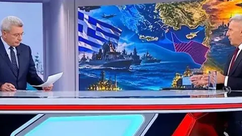 Türkiye'yi hedef aldı! Yunan generalden canlı yayında provokatif açıklamalar: "Gerekirse sahada yanıt veririz"