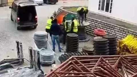Tuzla'da 1 milyon 400 bin liralık kablo çalan hırsızlar yakalandı