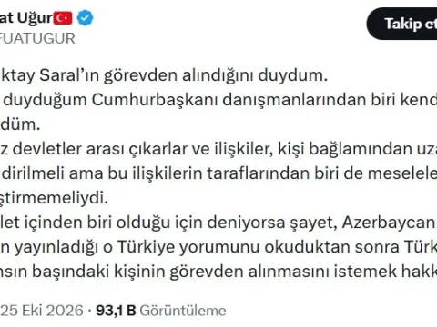 İktidara yakın gazetecinin iddiası: Oktay Saral görevden alındı! - fotoğraf 1