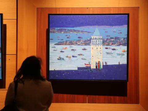 'İstanbul: Bir Şehir, Bin Bakış' sergisi Paris'te sanatseverlerle buluştu - fotoğraf 4