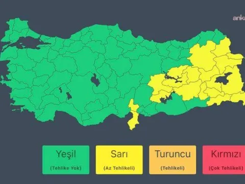 17 il için kuvvetli sağanak uyarısı - fotoğraf 2