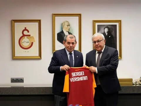 Rus heyetinden Galatasaray'a ziyaret! - fotoğraf 3