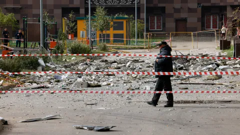 Ukrayna, Moskova’yı 650'den fazla İHA ile vurdu: 2 ölü, 9 yaralı