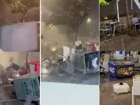 Antalya'da hortum faciası: 4 kişinin öldüğü hortum böyle gelmiş - fotoğraf 1