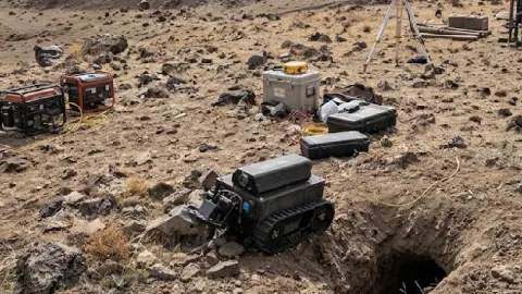 Uzaktan kumandalı robot Ağrı'ya iniş yaptı: Tek bir şey arayacak