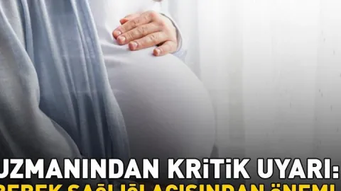 Uzman isimden kritik uyarı: 'Bebek sağlığı açısından önemli'