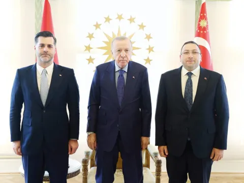 Erdoğan 4 başkanı kabul etti - fotoğraf 4