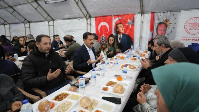 VALİ MASATLI'DAN BOL KEPÇE İKRAMI