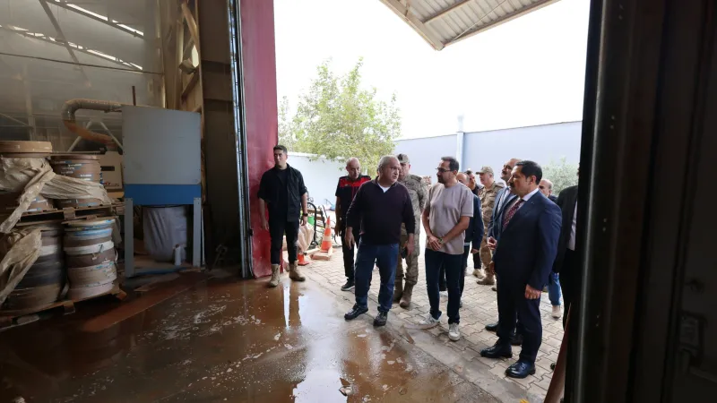 Vali Masatlı'dan İş İnsanı Toysal'a Ziyaret