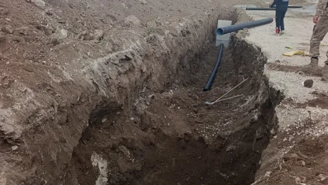 Van’da inşaat alanında göçükte bir işçi hayatını kaybetti