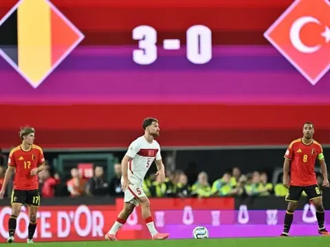 Türkiye, Uluslar Ligi'nde üçüncü yenilgisini Belçika deplasmanında aldı: 3-0 - fotoğraf 1