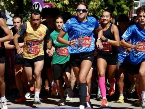 13. “Eker I Run” Koşusu 5 bine yakın sporcu ile birlikte yapıldı - fotoğraf 1