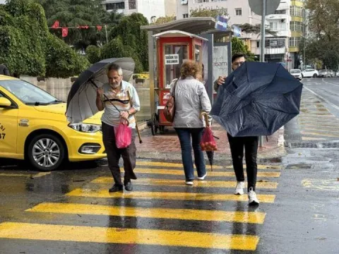 5 bölge için sağanak yağmur uyarısı - fotoğraf 1