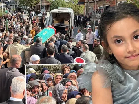 Başakşehir'deki saldırıda yaşamını yitiren Eslem Sare'ye gözyaşlarıyla veda - fotoğraf 1