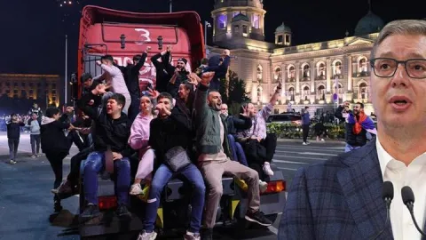 Vucic iktidarı kaybetti! Sırbistan'da öğrenci liderliği zafer ilan etti