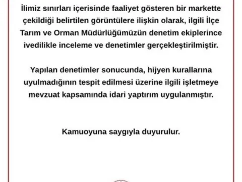 Zincir marketteki görüntü sonrası harekete geçildi: Ürünlere el konuldu, para cezası kesildi - fotoğraf 5