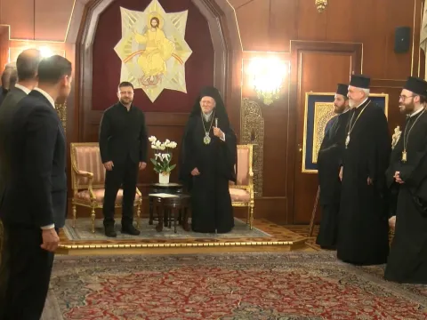 Zelenskiy Fener Rum Ortodoks Patrikhanesi'ni ziyaret etti - fotoğraf 1