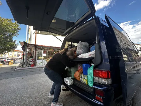 Burgarlar Edirne'ye akın ettiler: Kışlık erzakları doldurup götürdüler - fotoğraf 2