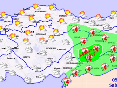 Meteoroloji 3 ili uyardı: Kuvvetli yağış geliyor... Dolu yağışı, fırtına ve sel riskine dikkat - fotoğraf 3