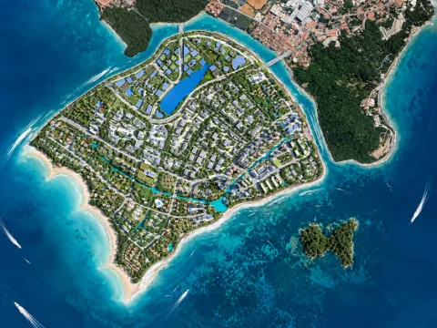 Denize tonlarca kum döküyorlar: 9,3 milyon metrekarelik ada inşa ediliyor - fotoğraf 1